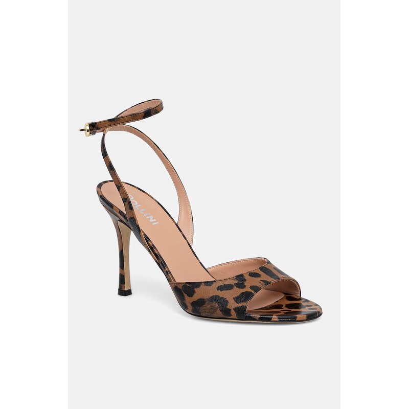 Kožené sandále Pollini 67472995