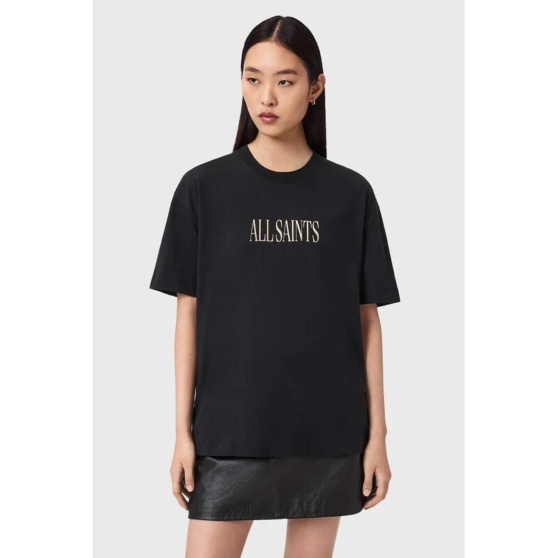 Bavlnené tričko AllSaints CORA 67473020