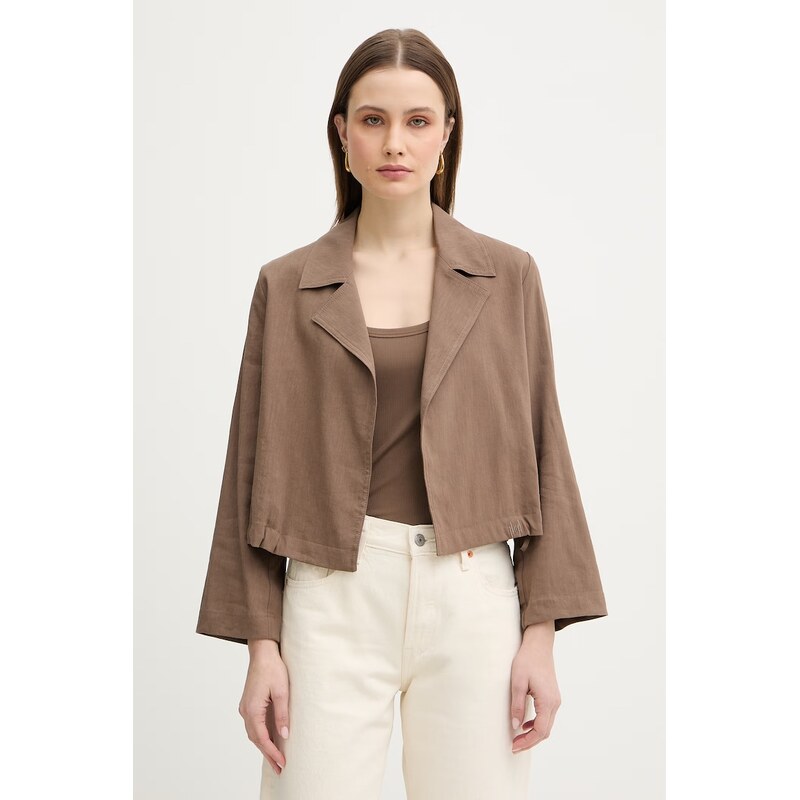 Sako s prímesou ľanu Marella MLMPALCHI 67473811