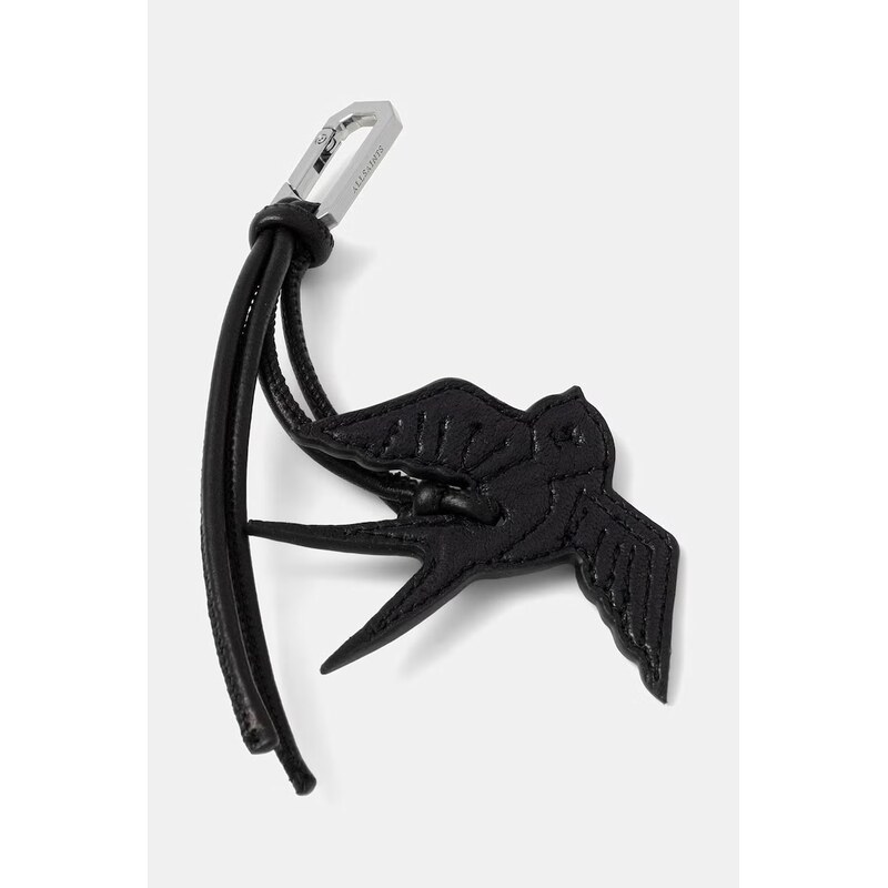 Kožená kľúčenka AllSaints SWALLOW 67473804