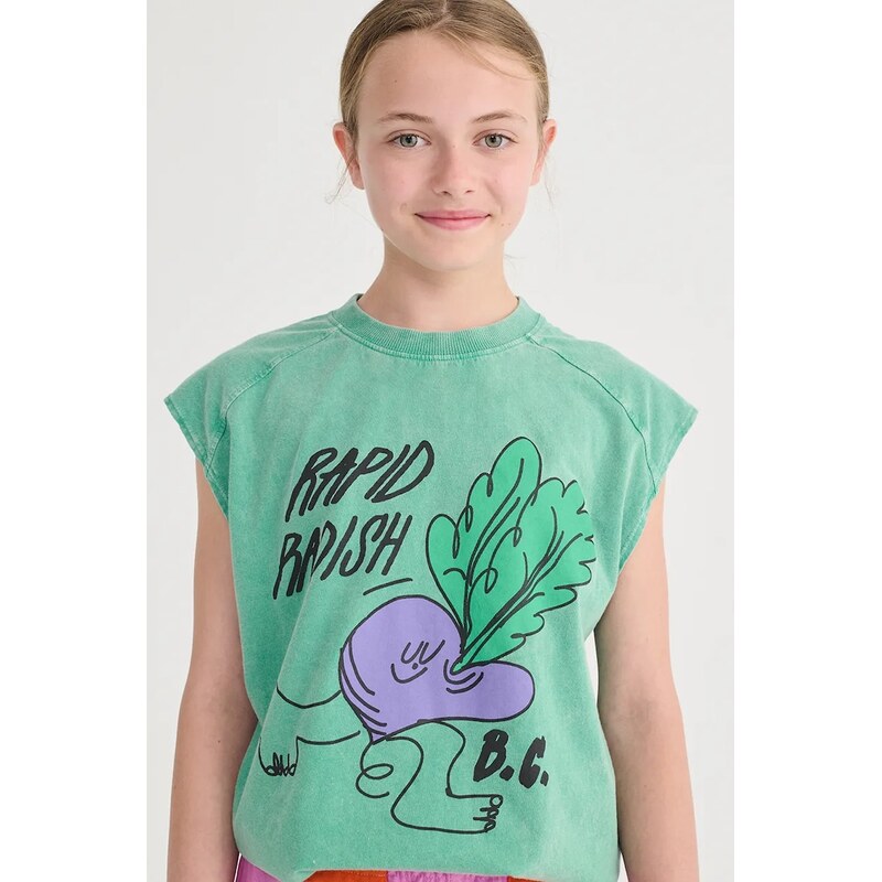 Detské bavlnené tričko Bobo Choses Rapid Radish 67292007