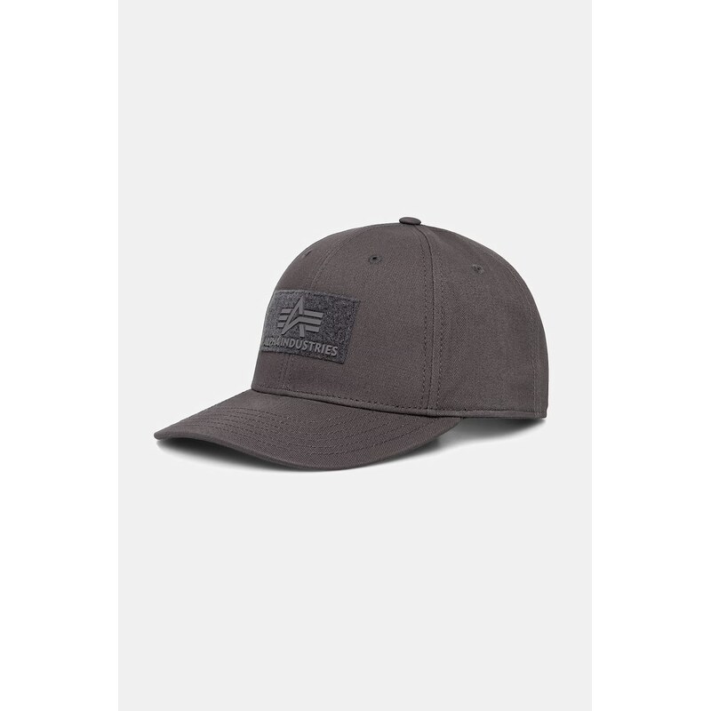 Bavlnená šiltovka Alpha Industries Velcro Cap 67320288