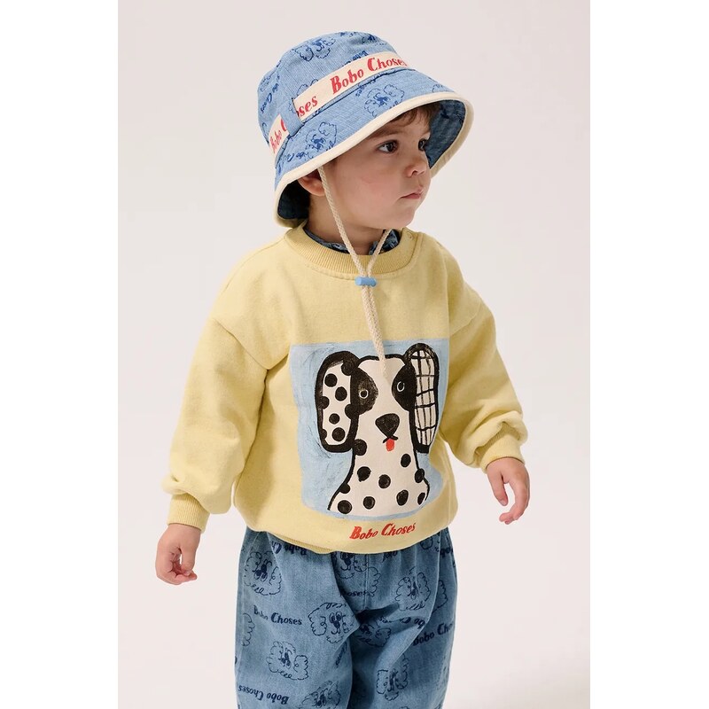Bavlnená mikina pre bábätká Bobo Choses Van Dog 67291965