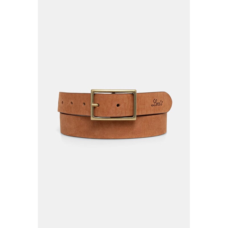 Kožený opasok Levis RECTANGLE BUCKLE 67440567