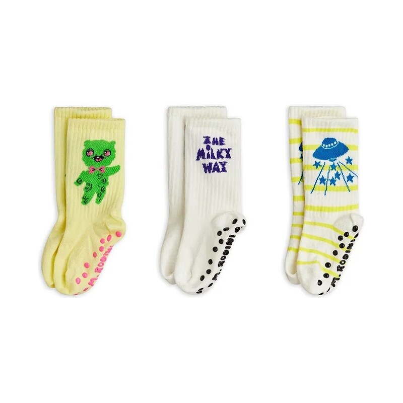 Detské ponožky Mini Rodini The milky way 3-pak 67379064