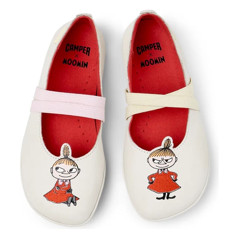 Detské kožené balerínky Camper TWS Kids by Moomin 67473271