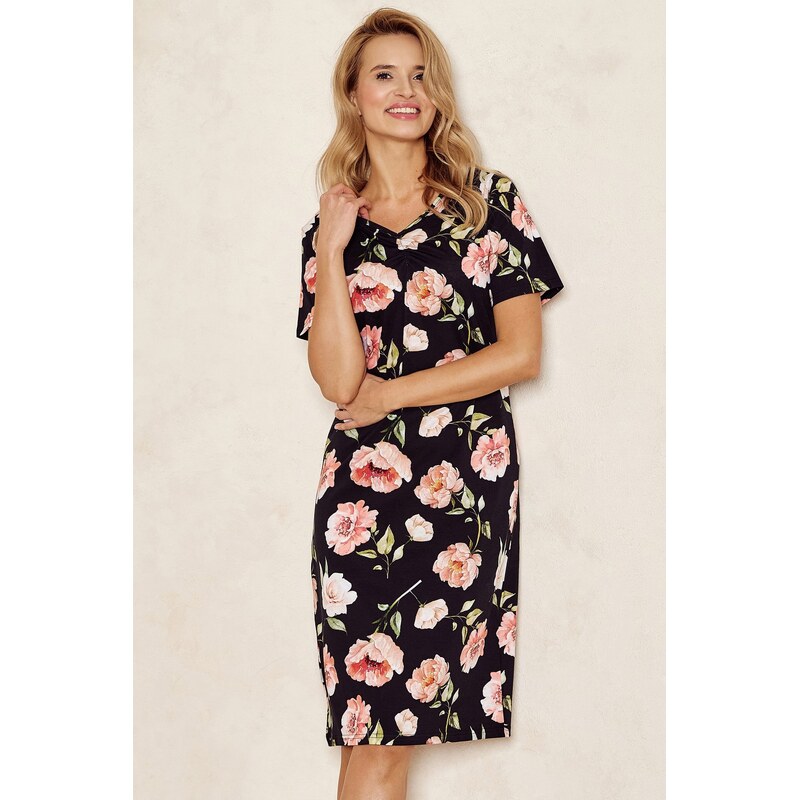 Taro nočná košeľa Peony - bavlna 66231533