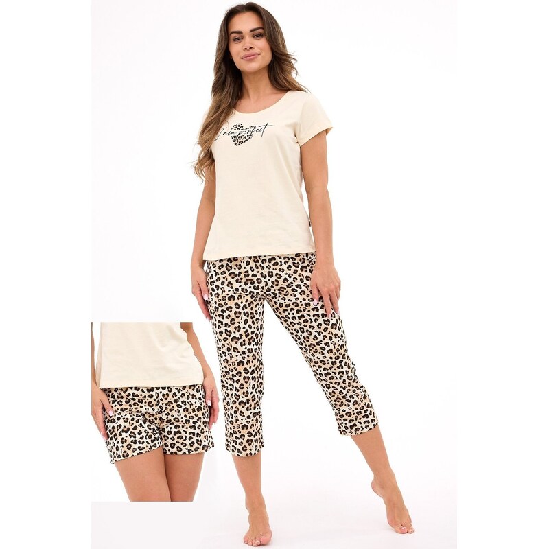 Cornette dámske pyžamo I Am Perfect 2 - 3 dielne 65846397