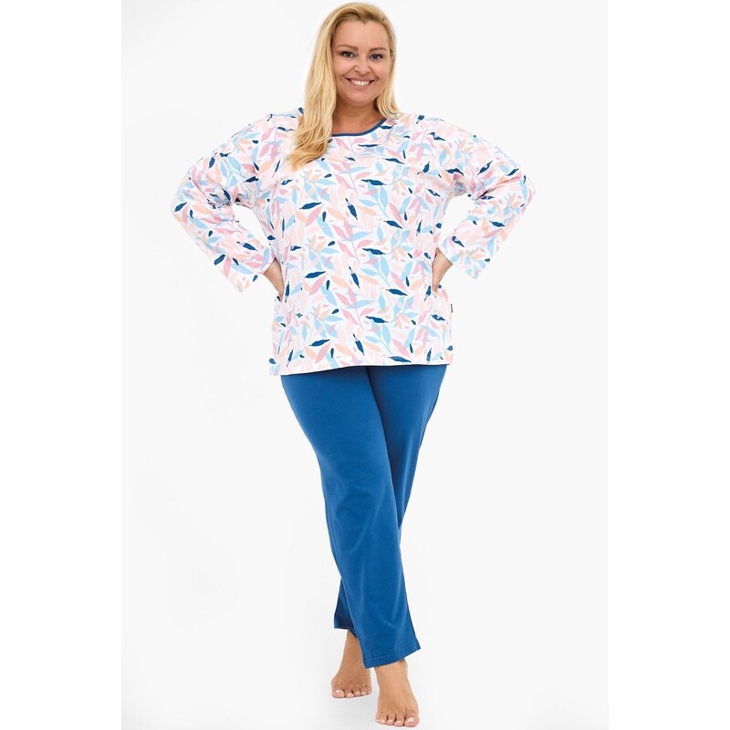 Cornette dámske pyžamo Amelia - bavlna 65846447