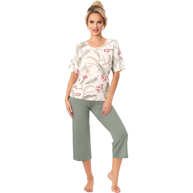 Donna dámske pyžamo Michelle 3/4 nohavice 65846501