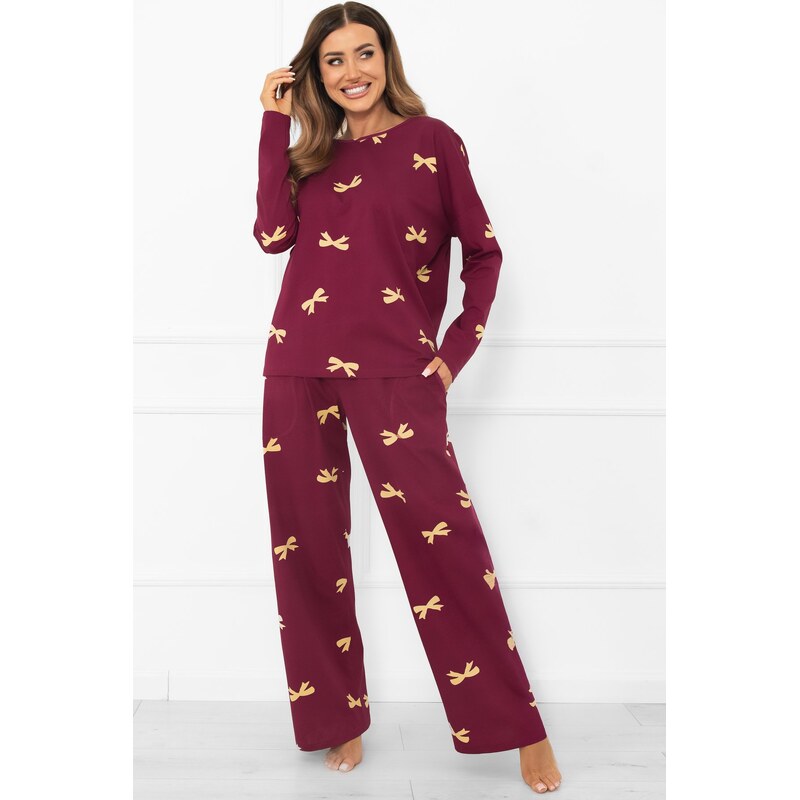 Italian Fashion dámske pyžamo Kwadro - bavlna 65846524