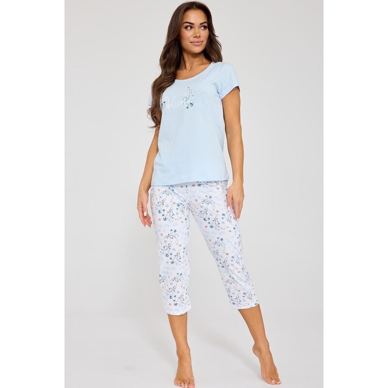 Cornette dámské třídílné pyžamo Delicate - bavlna 67509504