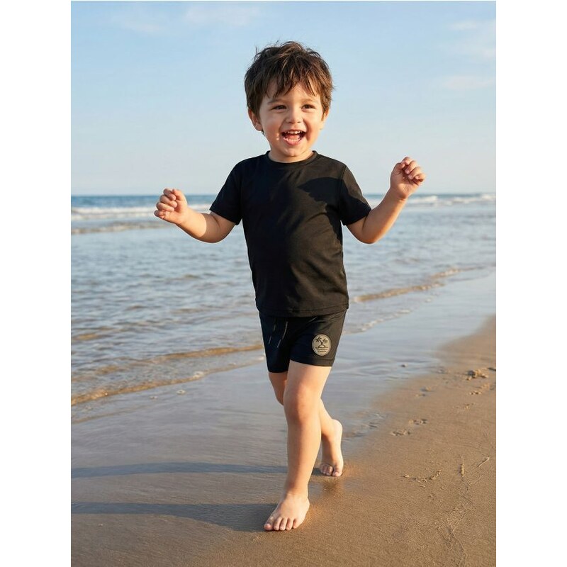 Sinsay - Plavky s nášivkou - čierna 67494613