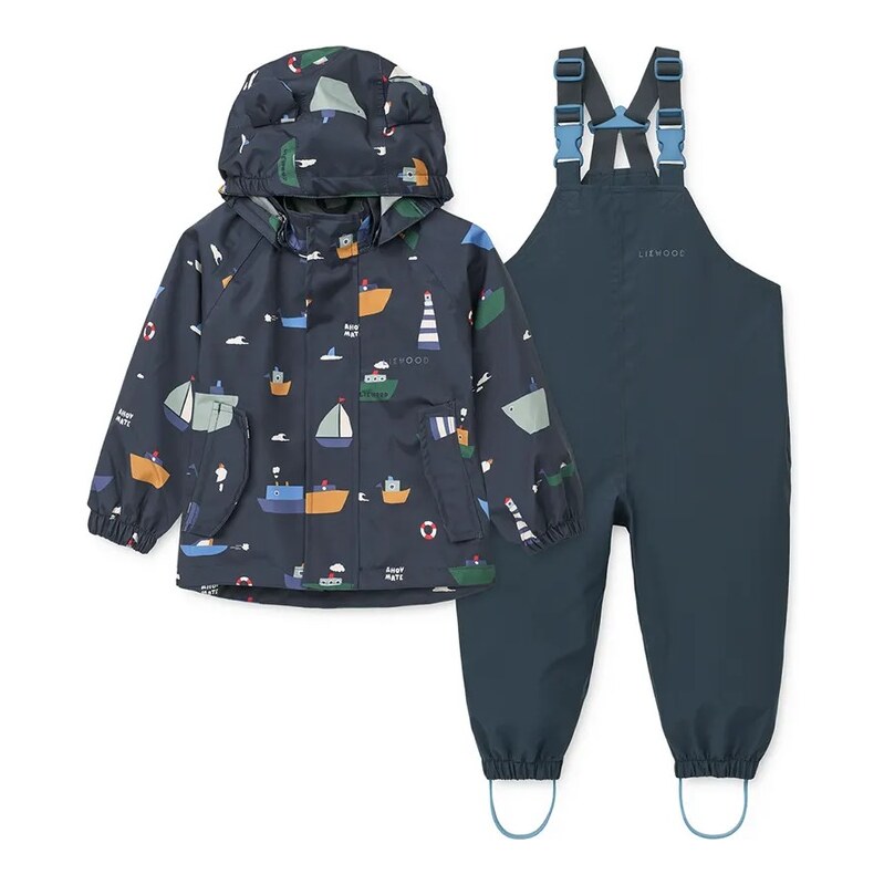 Detská bunda a nohavice Liewood Manu Rainwear Set 67515816