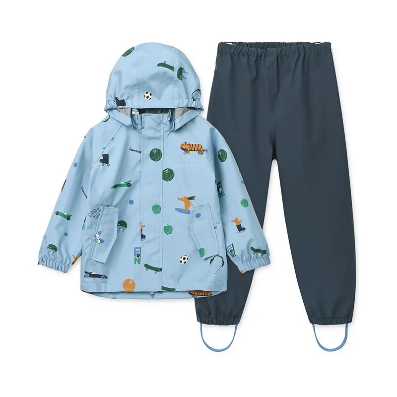 Detská bunda a nohavice Liewood Pedia Rainwear Set 67515814
