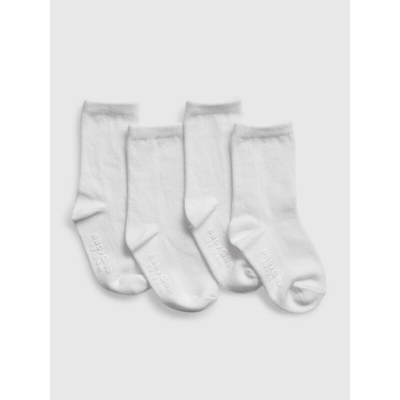 GAP Detské vysoké ponožky, 4 páry - chlapci 67635945
