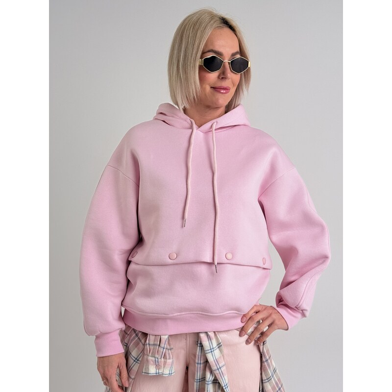 LUMINA Ružová mikina 2v1 MINAS 67510986
