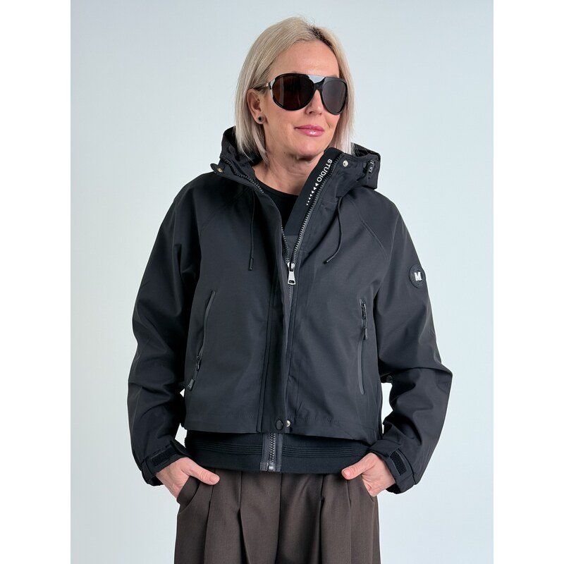 Voga Móda Čierna bunda GRACEFUL 67510959