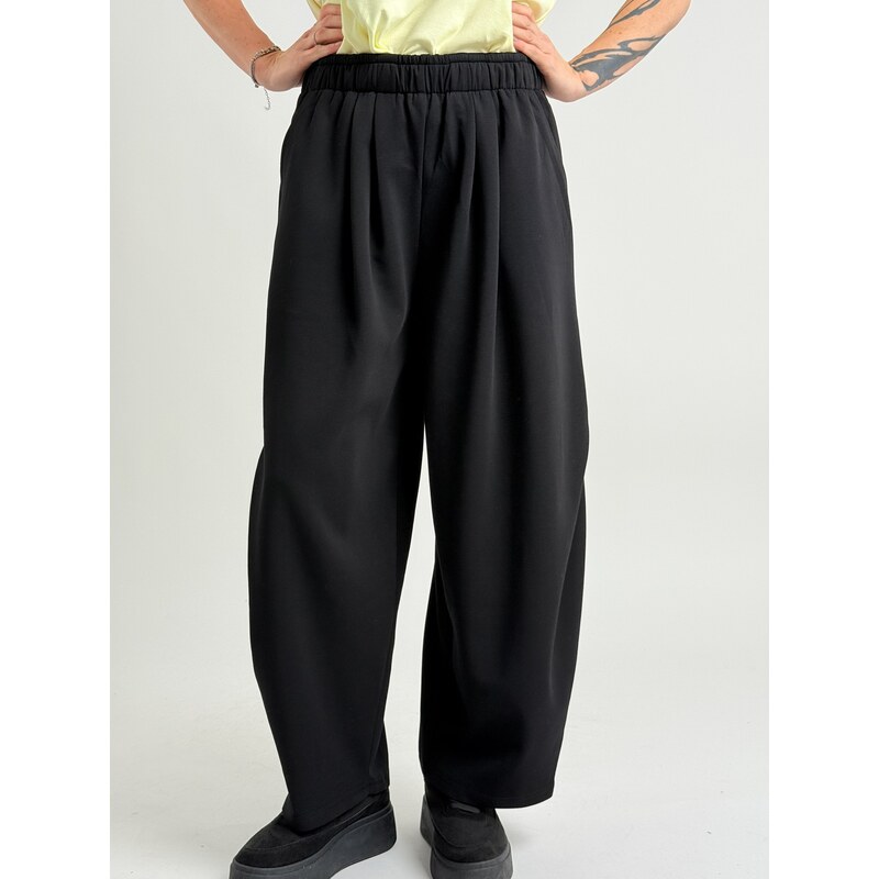 Voga Móda Čierne nohavice ELIZA 6020 67511019