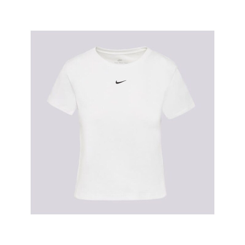 Nike Tričko W Nsw Rib Tght Ss Tee ženy Oblečenie Tričká HV4994-100 67510865