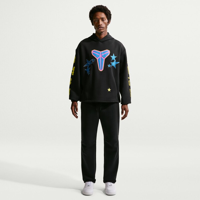 Nike Kobe Fleece Pullover Basketball Hoodie Black - Pánske - Mikina 67510929