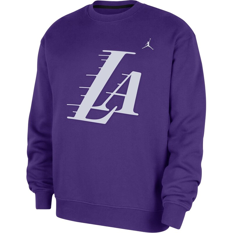 Jordan NBA Los Angeles Lakers Statement Essentials Fleece Crew-Neck 67510926