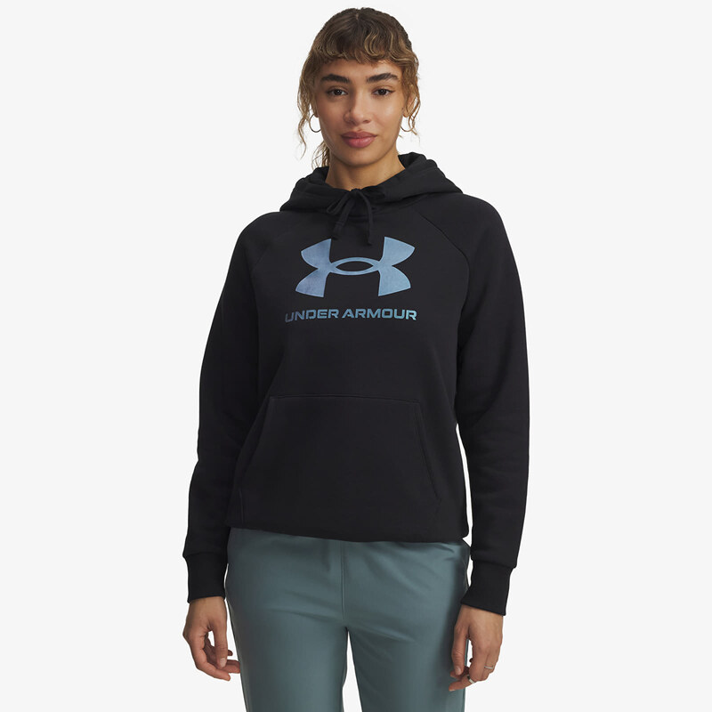 Mikina Under Armour Rival Flc Shimmer Hdy Black XS 67490133