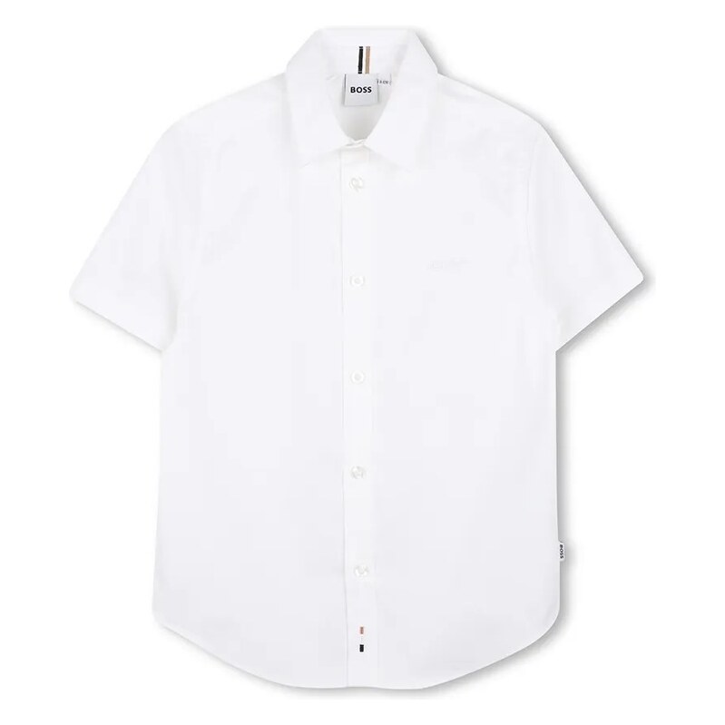 Detská bavlnená košeľa BOSS 67515688