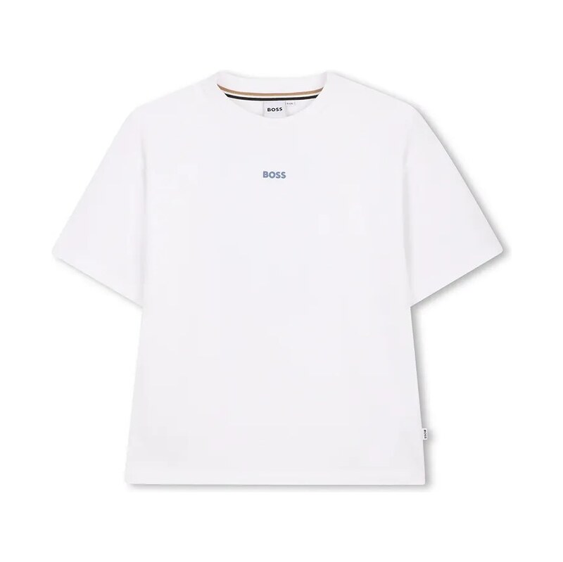 Detské bavlnené tričko BOSS 67515737