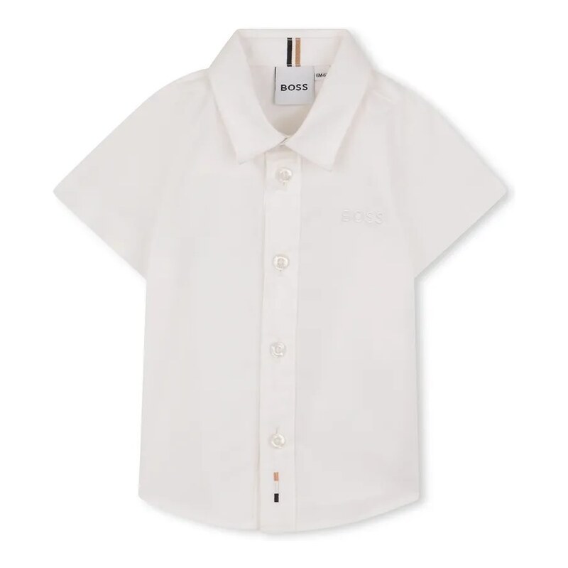 Bavlnená košeľa pre bábätká BOSS 67515841