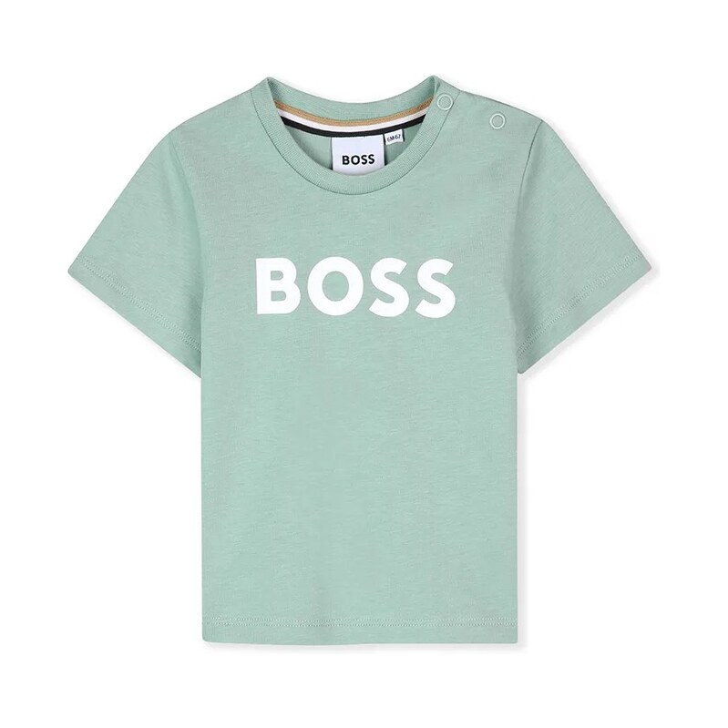Detské bavlnené tričko BOSS 67614872