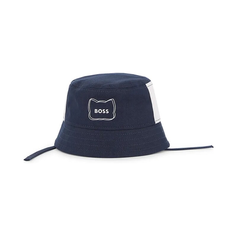 Detský bavlnený klobúk BOSS 67515798