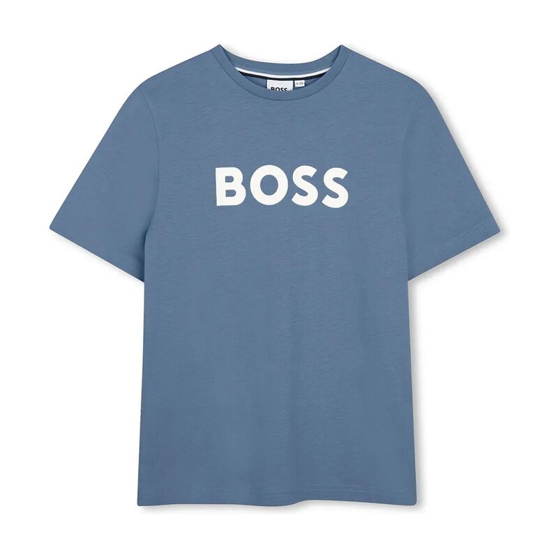 Detské bavlnené tričko BOSS 67511686