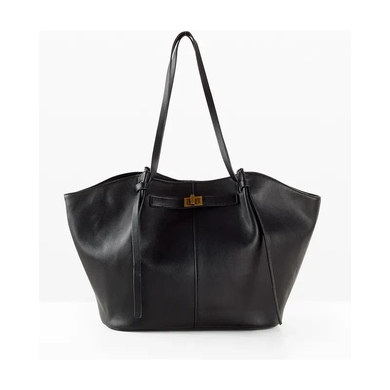 bonprix Taška Shopper, farba čierna 66304379