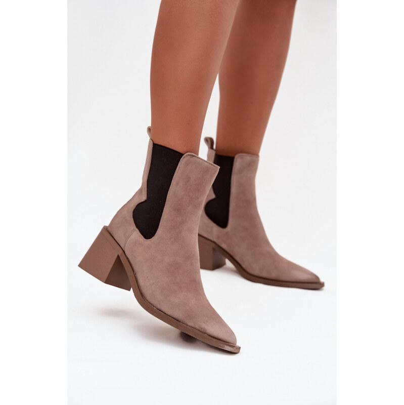 Step in style Topánky na podpätku model 222524 Krok vo veľkom štýle 67711760