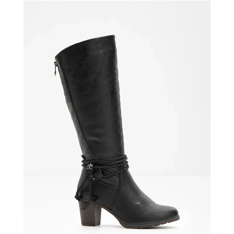 bonprix Čižmy Rieker, farba čierna 65806862