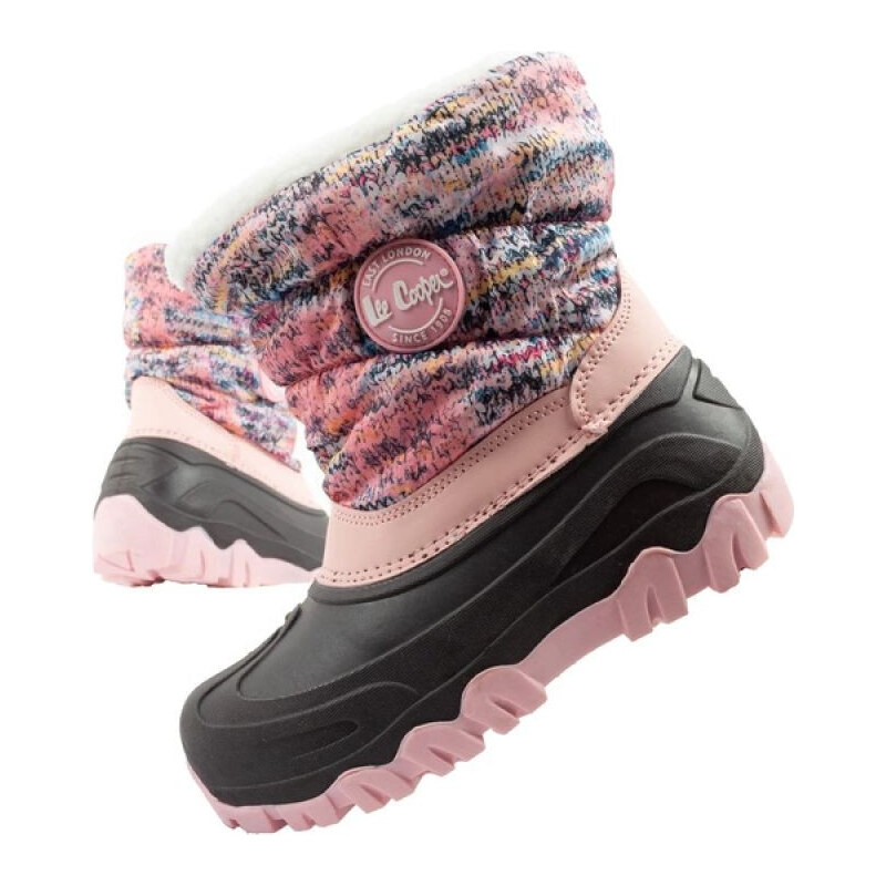 Detské zimné snežnice Kuky pink - Lee Cooper 67512347