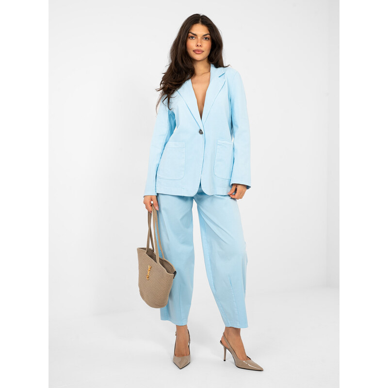 RUE PARIS Svetlomodrý dámsky komplet 67513155