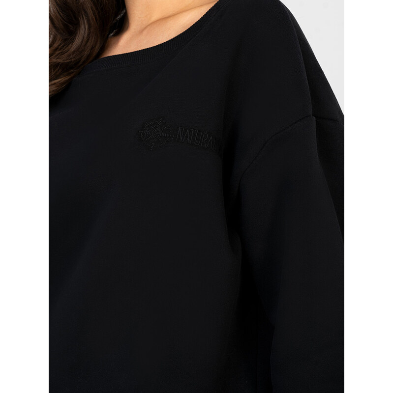 Factory Price Čierna dámska mikina 67516004