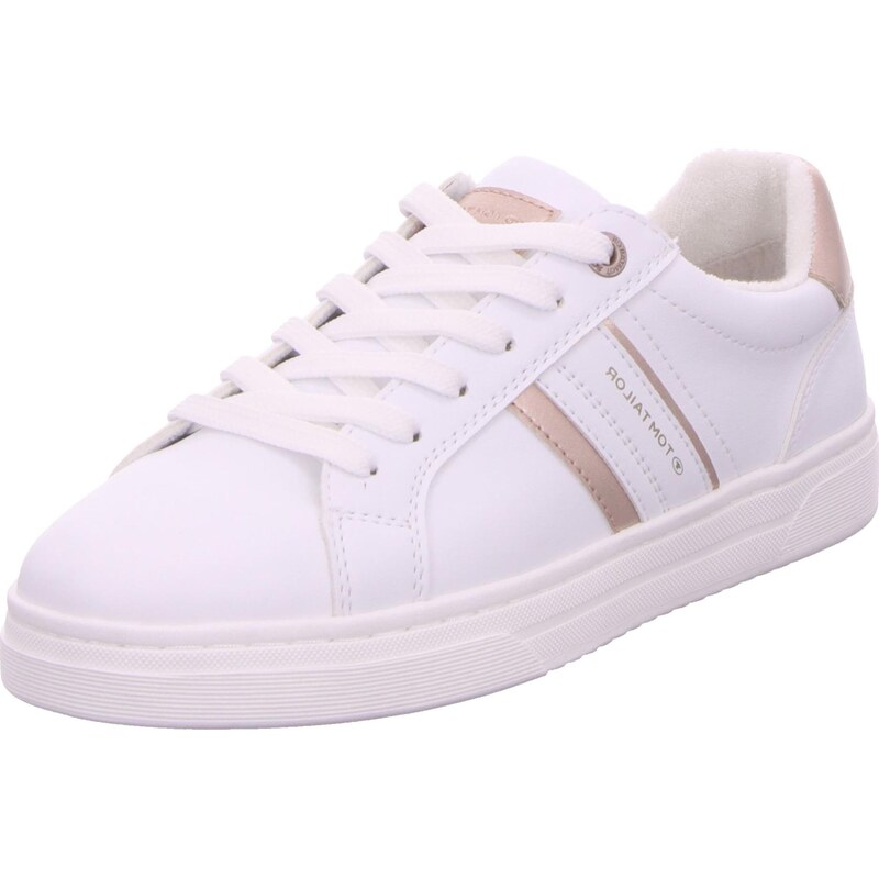 TOM TAILOR Nízke tenisky ružové zlato / šedobiela 67518814