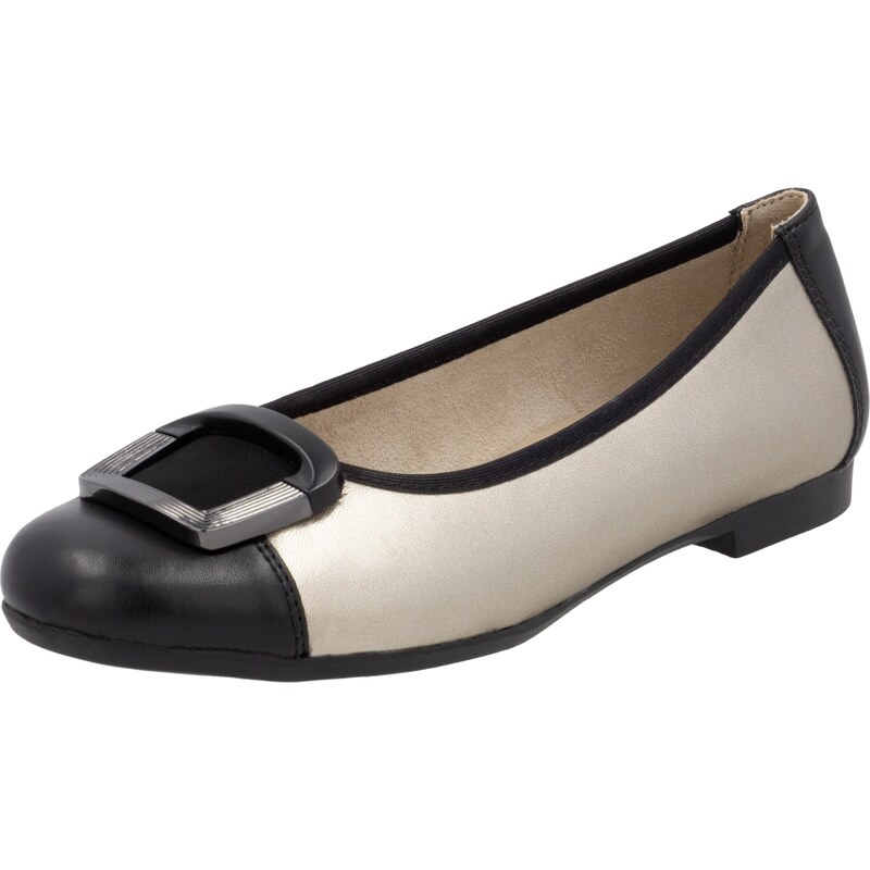 REMONTE Baleríny čierna / strieborná 67518816