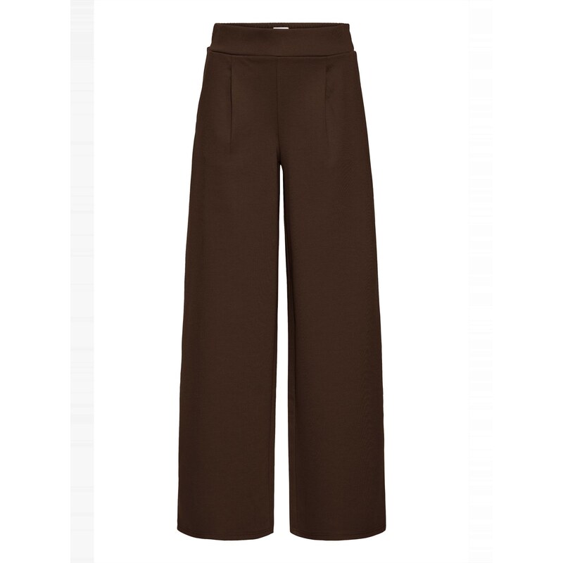 ICHI Plisované nohavice IHKate hnedá 67518832