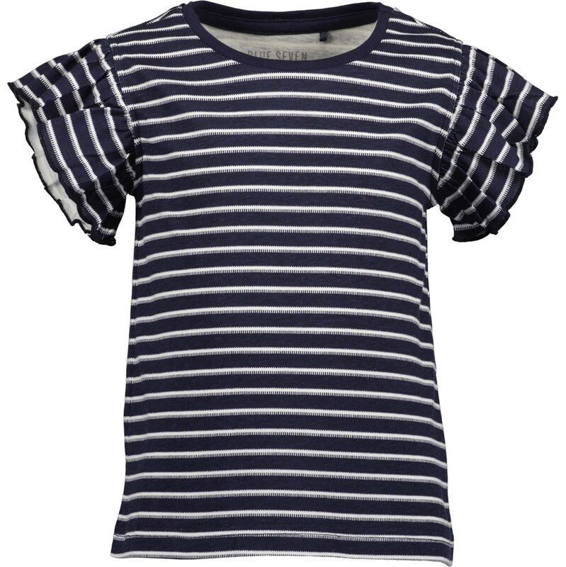 BLUE SEVEN Tričko námornícka modrá / biela 67518983