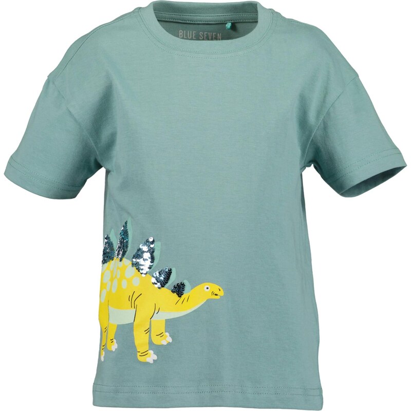 BLUE SEVEN Tričko žltá / sivá / pastelovo zelená / čierna 67518987