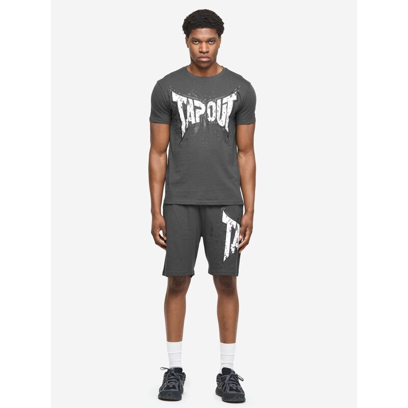 Tapout Joggingová súprava Dunlab antracitová / biela 67518997