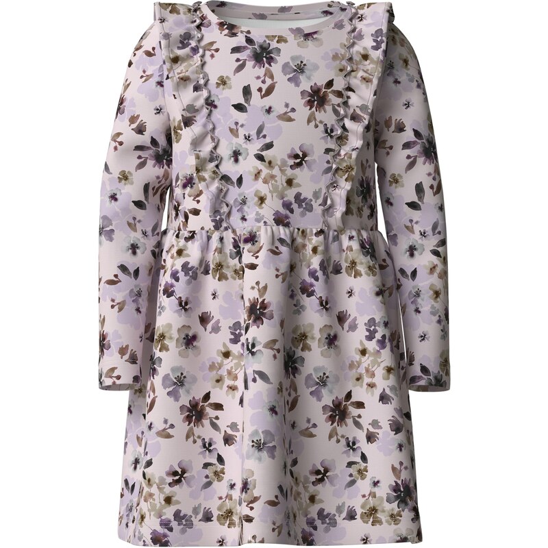 NAME IT Šaty sivá / orgovánová / ružová 67519016