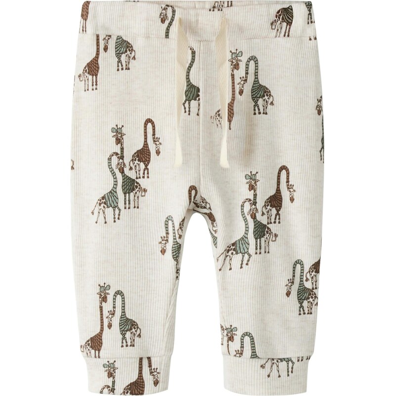 NAME IT Nohavice NBMFRIDOLIN hnedá / tmavohnedá / mätová / biela 67519017