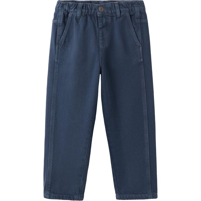 MANGO KIDS Džínsy FRED námornícka modrá 67519032