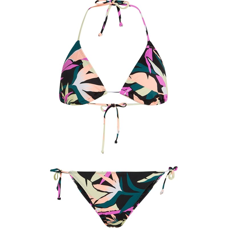 ONEILL Bikiny Essentials Capri Bondey petrolejová / ružová / púdrová / 67519061