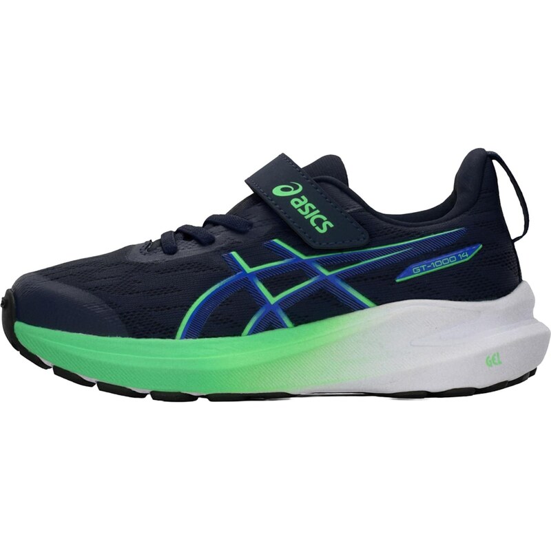 ASICS Športová obuv GT-1000 14 PS modrá / tmavomodrá / svetlozelená 67519084